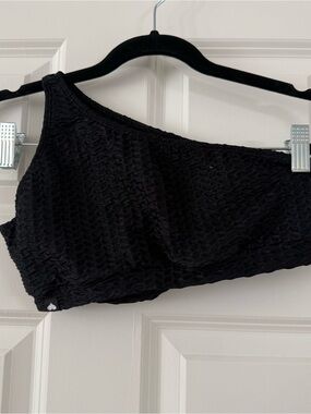 Booty by Brabants Black One-Shoulder LBL Sports Bra